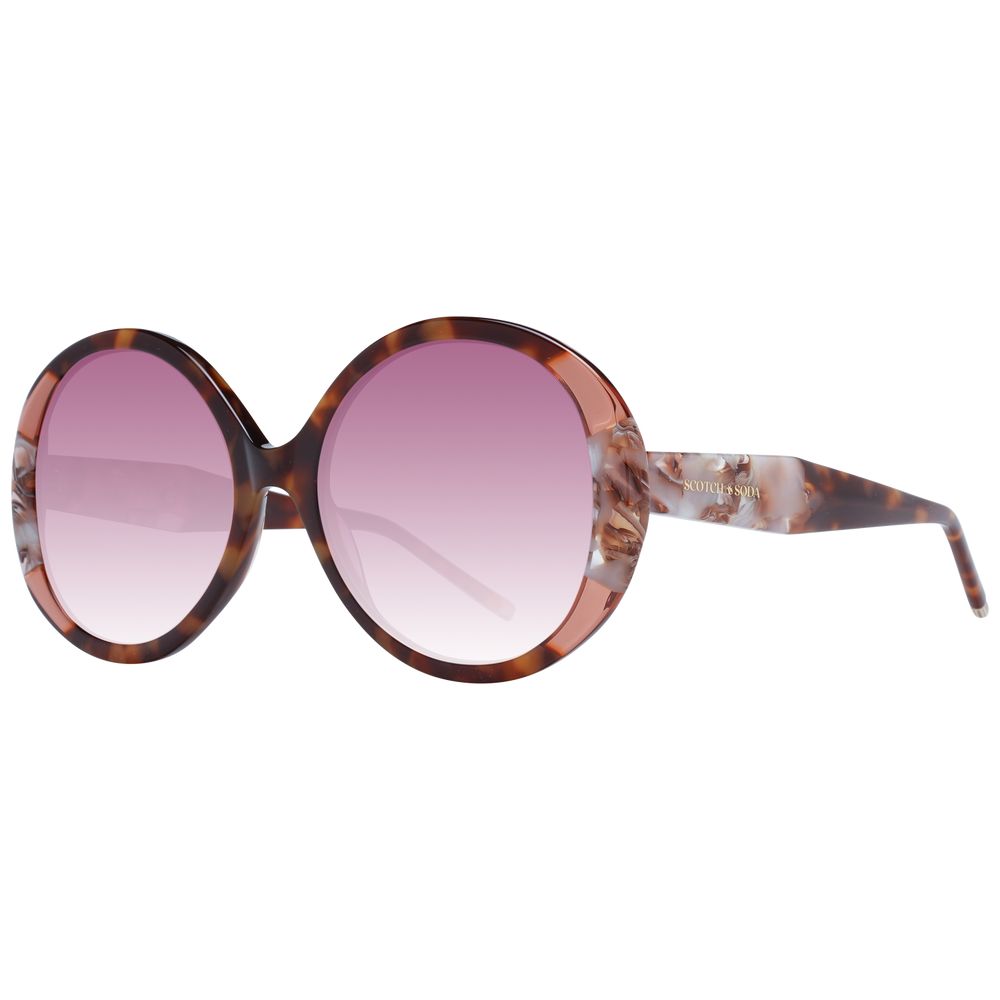 Scotch & Soda Brown Women Sunglasses - Luksusmuotia Scotch & Soda - Tutustu YVES JAVANNI® 