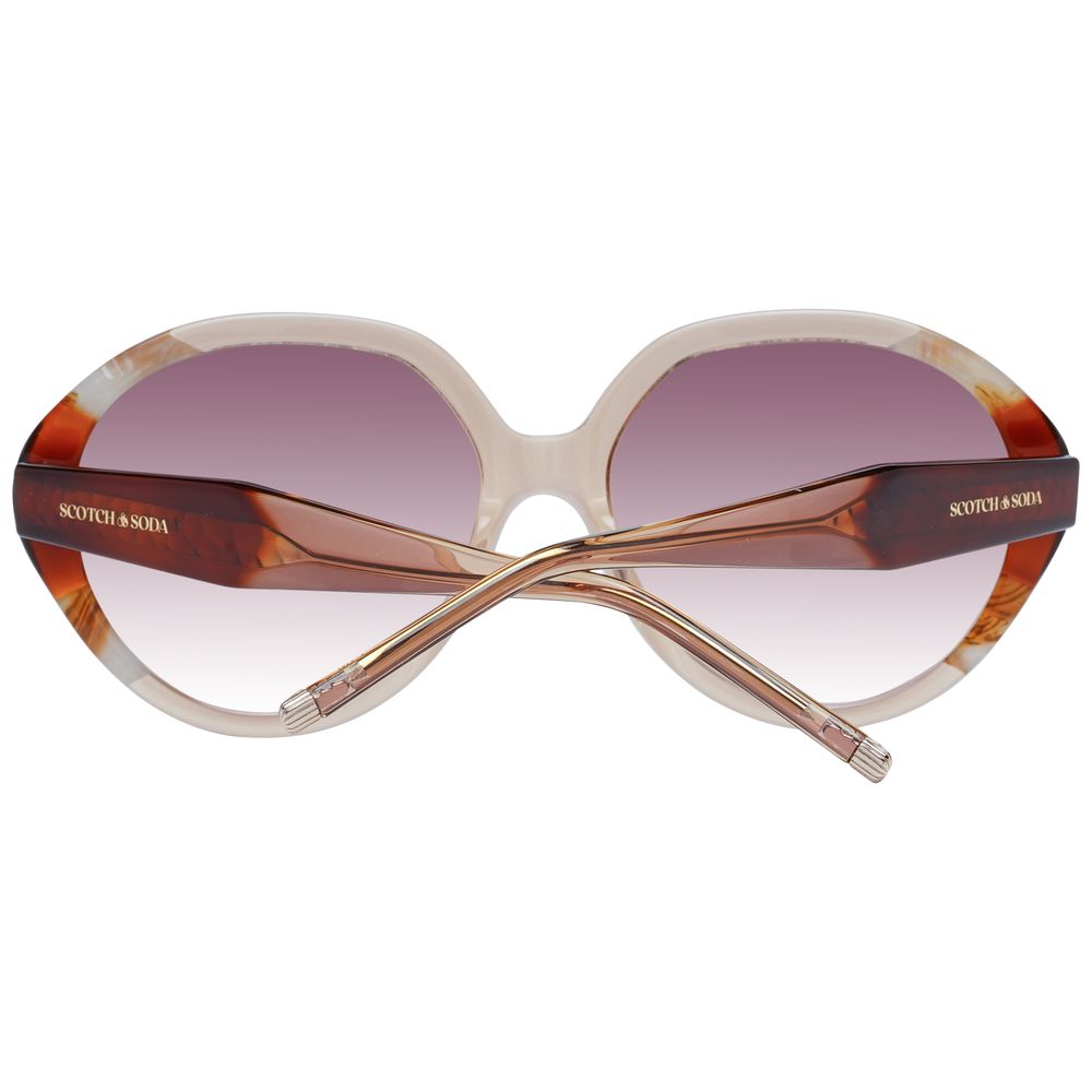 Scotch & Soda Brown Women Sunglasses - Luksusmuotia Scotch & Soda - Tutustu YVES JAVANNI® 