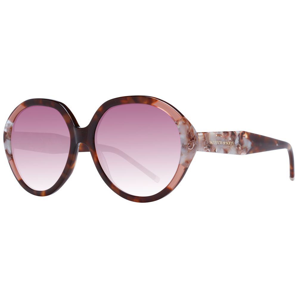 Scotch & Soda Brown Women Sunglasses - Luksusmuotia Scotch & Soda - Tutustu YVES JAVANNI® 