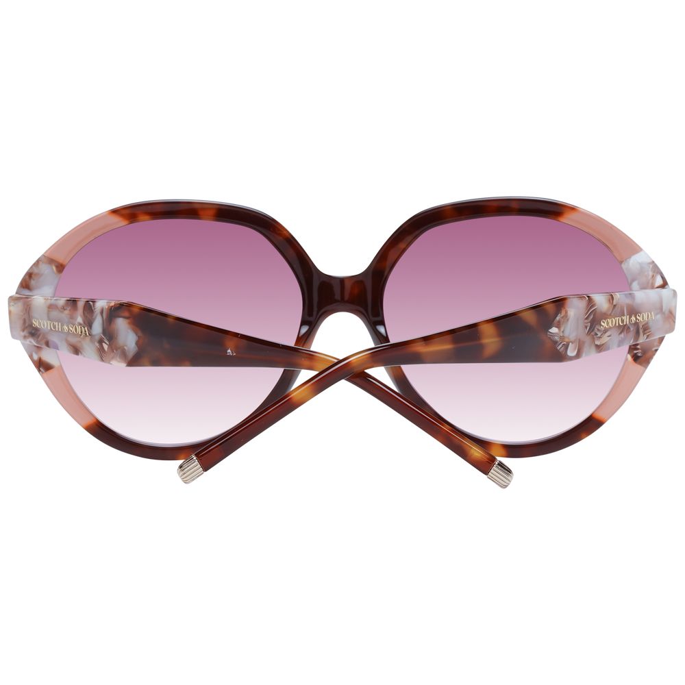 Scotch & Soda Brown Women Sunglasses - Luksusmuotia Scotch & Soda - Tutustu YVES JAVANNI® 