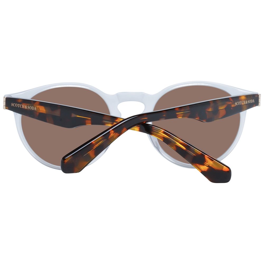 Scotch & Soda Transparent Men Sunglasses - Luksusmuotia Scotch & Soda - Tutustu YVES JAVANNI® 