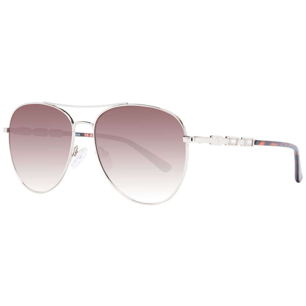 Guess Silver Women Sunglasses - Luksusmuotia Guess - Tutustu YVES JAVANNI® 