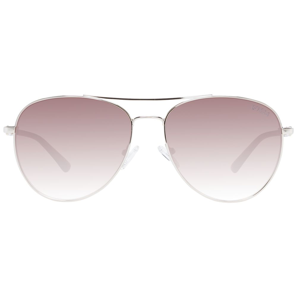 Guess Silver Women Sunglasses - Luksusmuotia Guess - Tutustu YVES JAVANNI® 