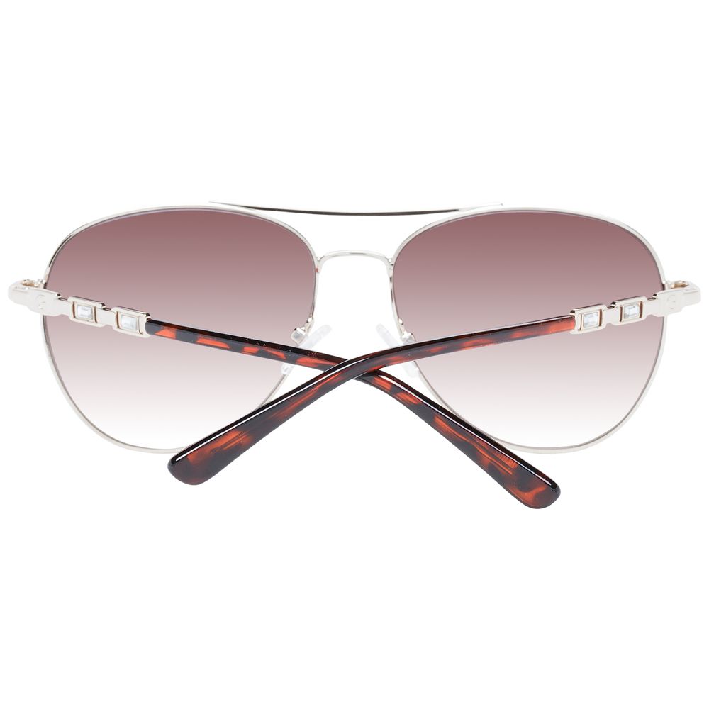 Guess Silver Women Sunglasses - Luksusmuotia Guess - Tutustu YVES JAVANNI® 