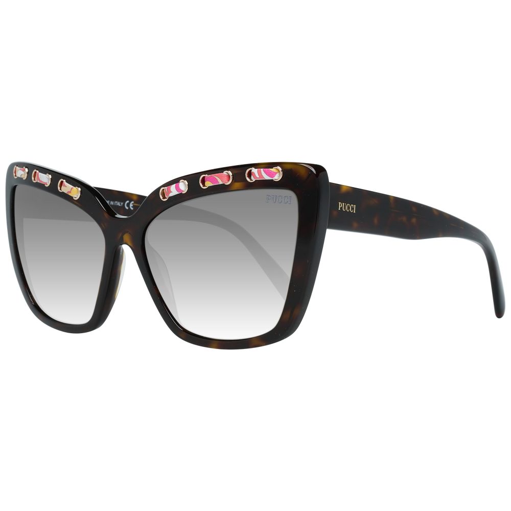 Emilio Pucci Brown Women Sunglasses - Luksuslaukut ja asusteet Emilio Pucci - Tutustu YVES JAVANNI® 