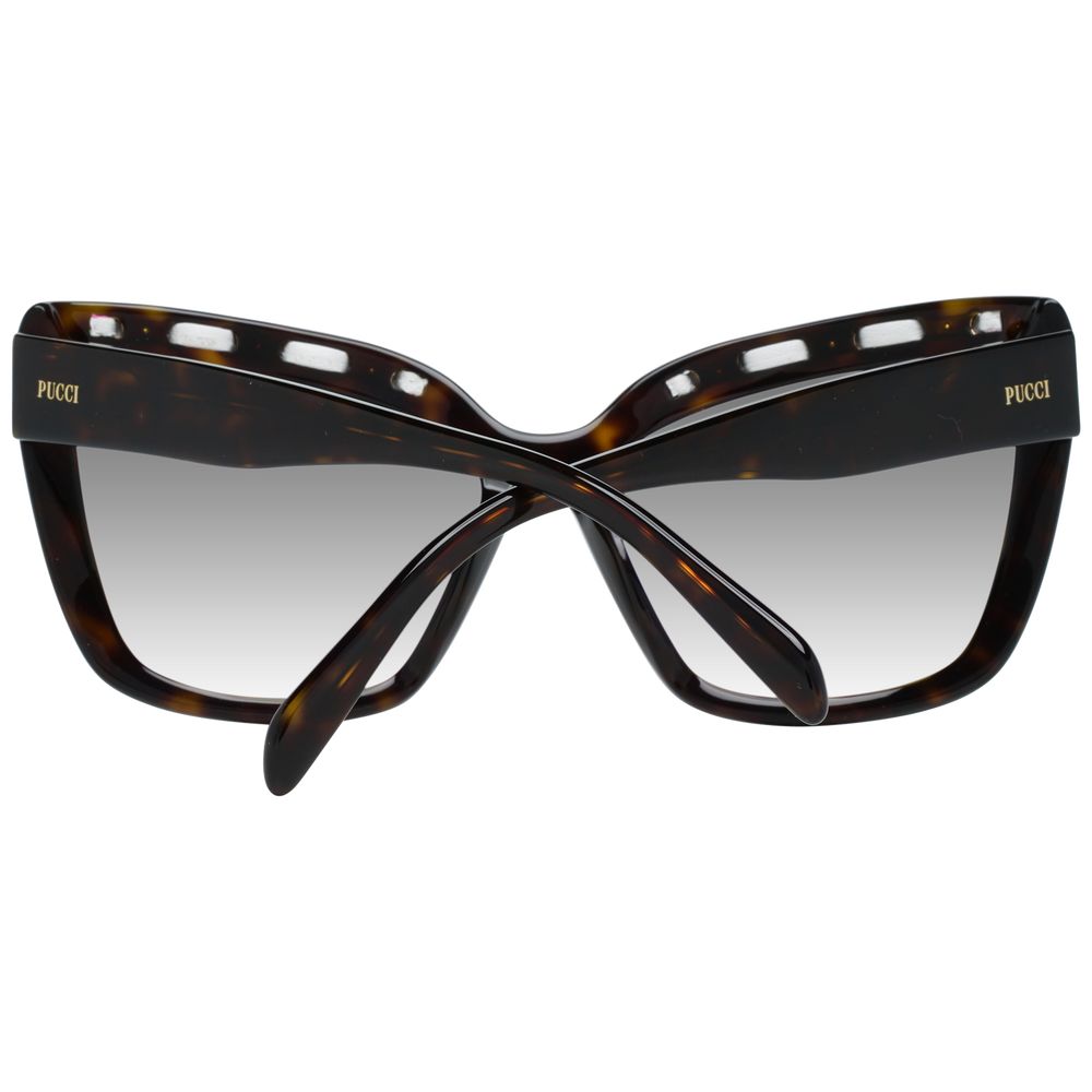 Emilio Pucci Brown Women Sunglasses - Luksusmuotia Emilio Pucci - Tutustu YVES JAVANNI® 