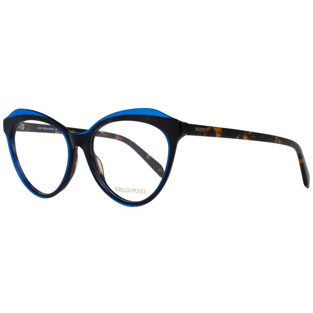 Emilio Pucci Blue Women Optical Frames - Luksusmuotia Emilio Pucci - Tutustu YVES JAVANNI® 