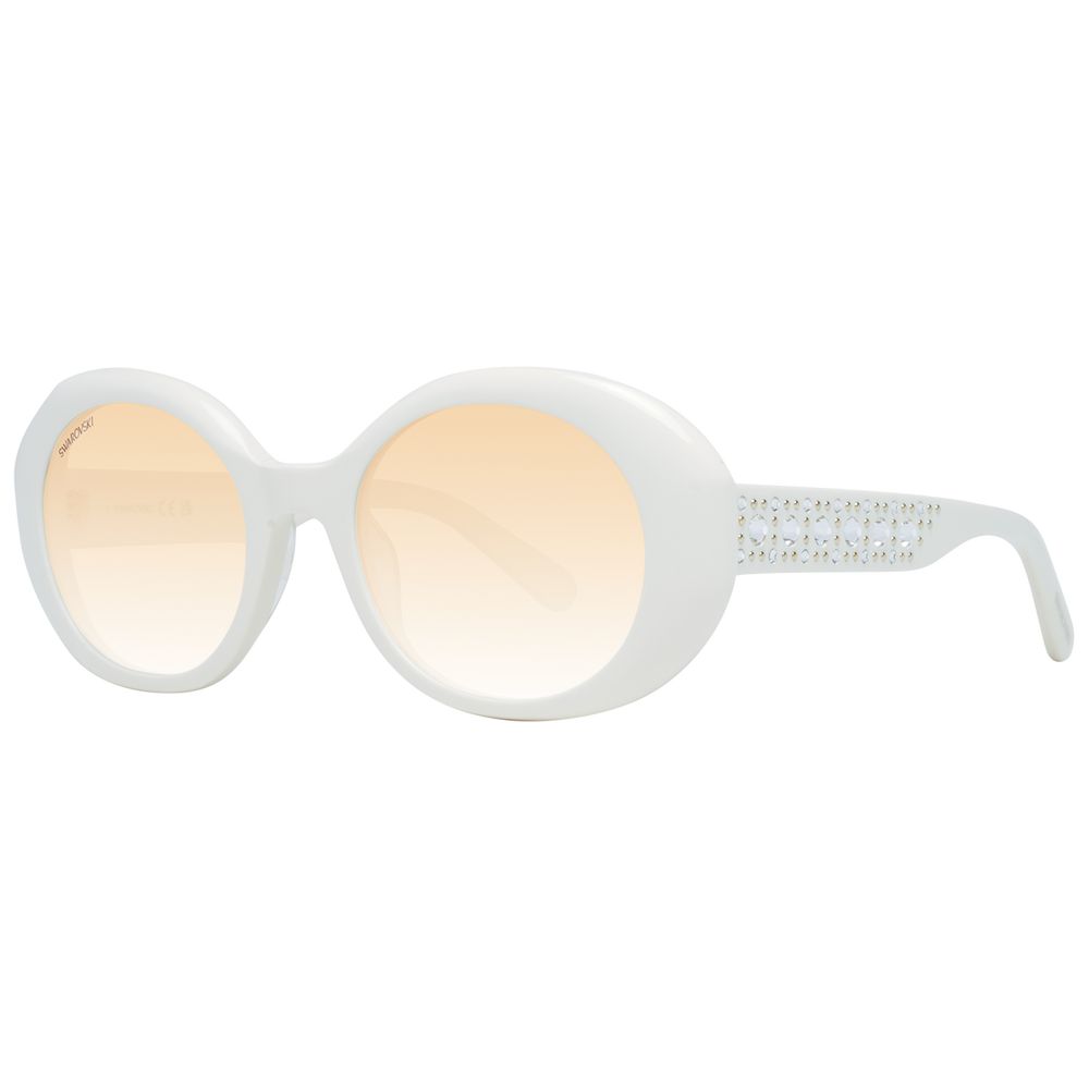 Swarovski White Women Sunglasses - Luksusmuotia Swarovski - Tutustu YVES JAVANNI® 