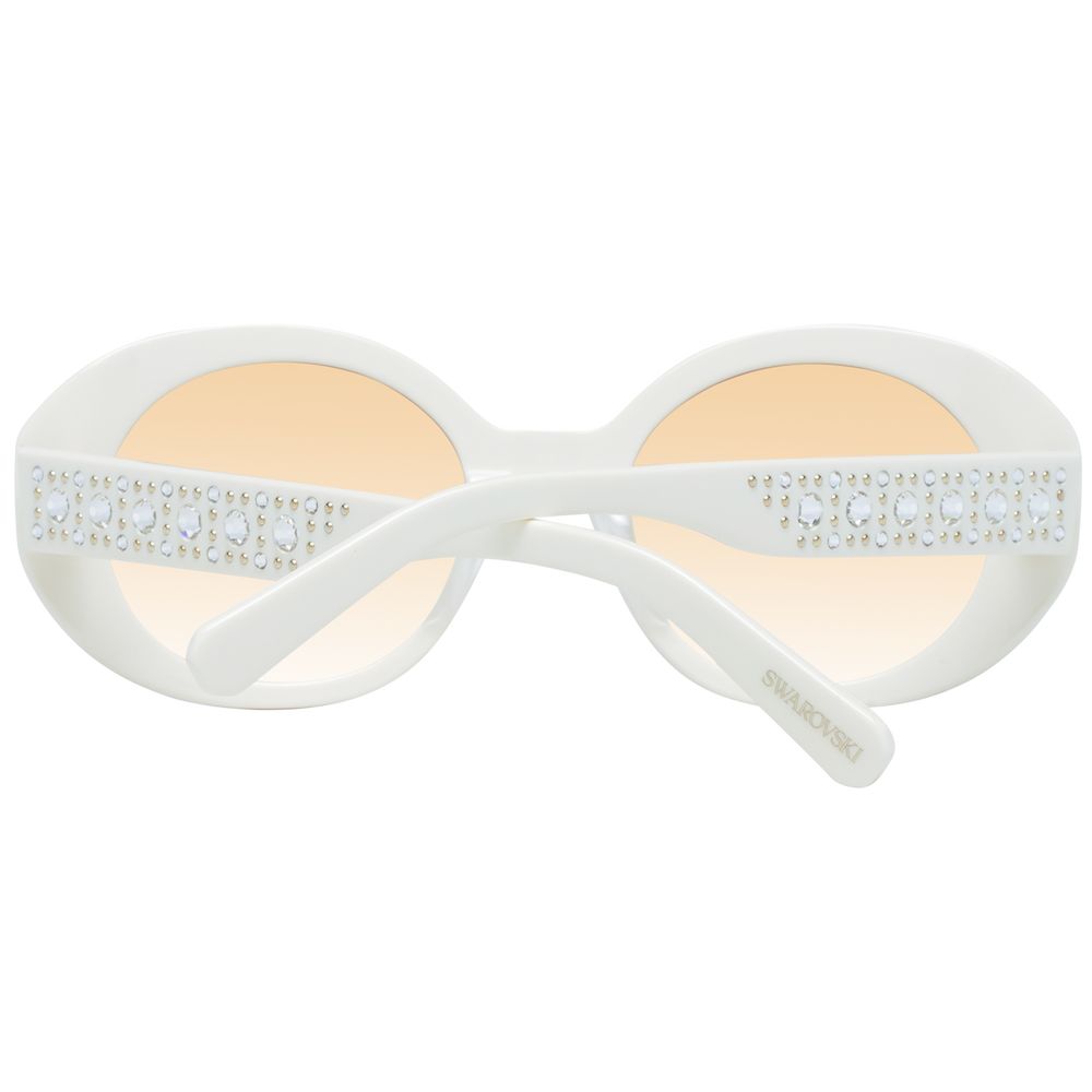 Swarovski White Women Sunglasses - Luksusmuotia Swarovski - Tutustu YVES JAVANNI® 