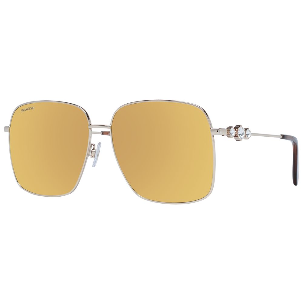 Swarovski Gold Women Sunglasses - Luksusmuotia Swarovski - Tutustu YVES JAVANNI® 