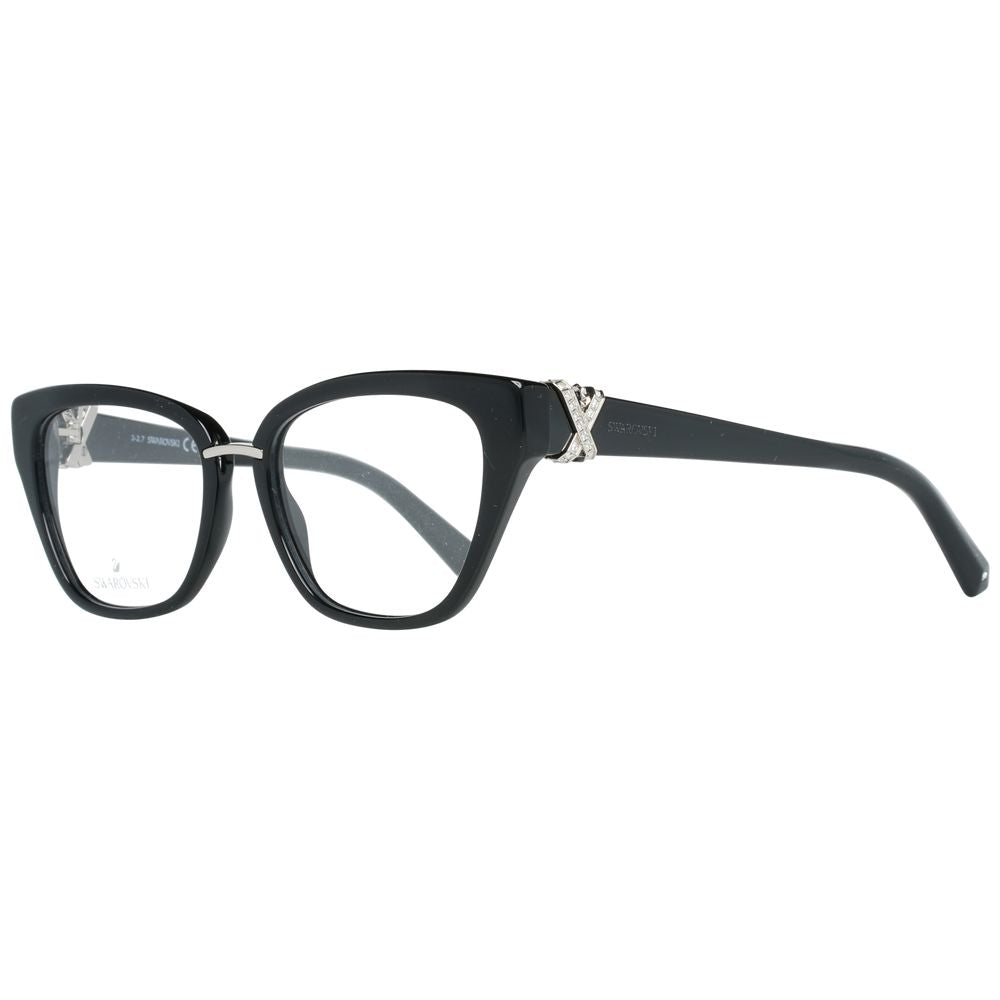 Swarovski Chic Black Full-Rim Women's Eyeglasses - Luksusmuotia Swarovski - Tutustu YVES JAVANNI® 