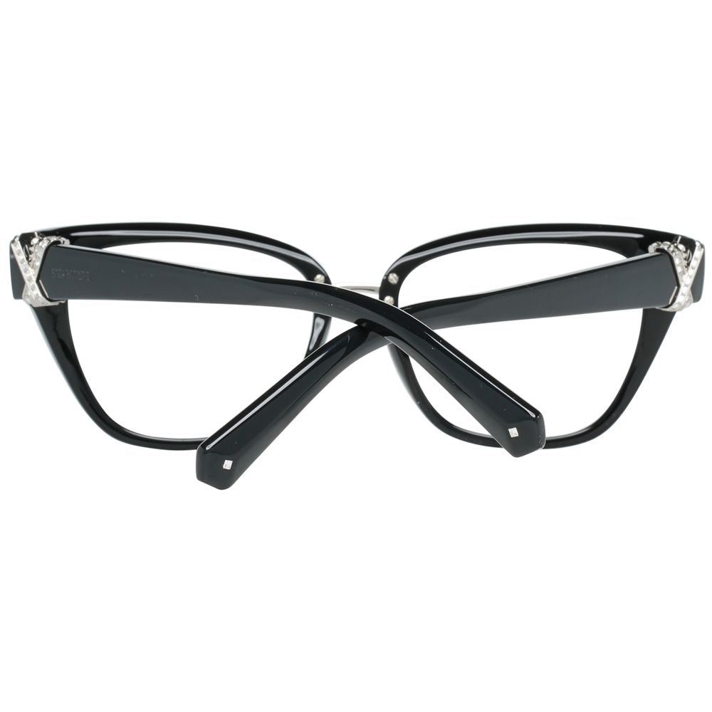 Swarovski Chic Black Full-Rim Women's Eyeglasses - Luksusmuotia Swarovski - Tutustu YVES JAVANNI® 