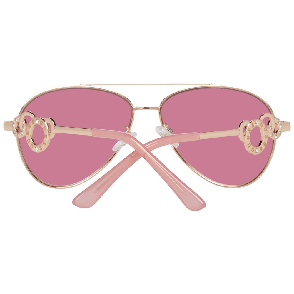 Guess Rose Gold Women Sunglasses - Luksusmuotia Guess - Tutustu YVES JAVANNI® 