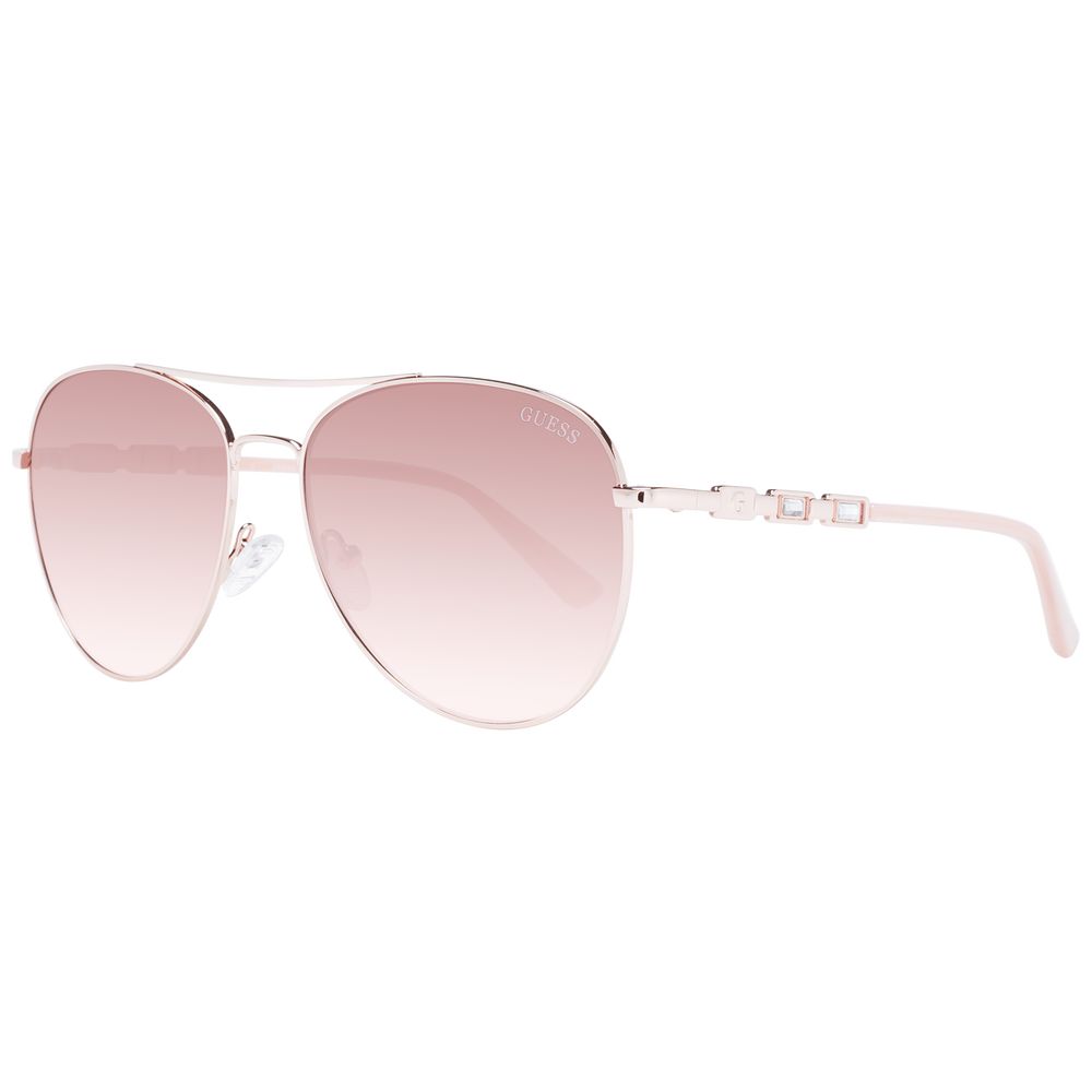 Guess Rose Gold Women Sunglasses - Luksusmuotia Guess - Tutustu YVES JAVANNI® 