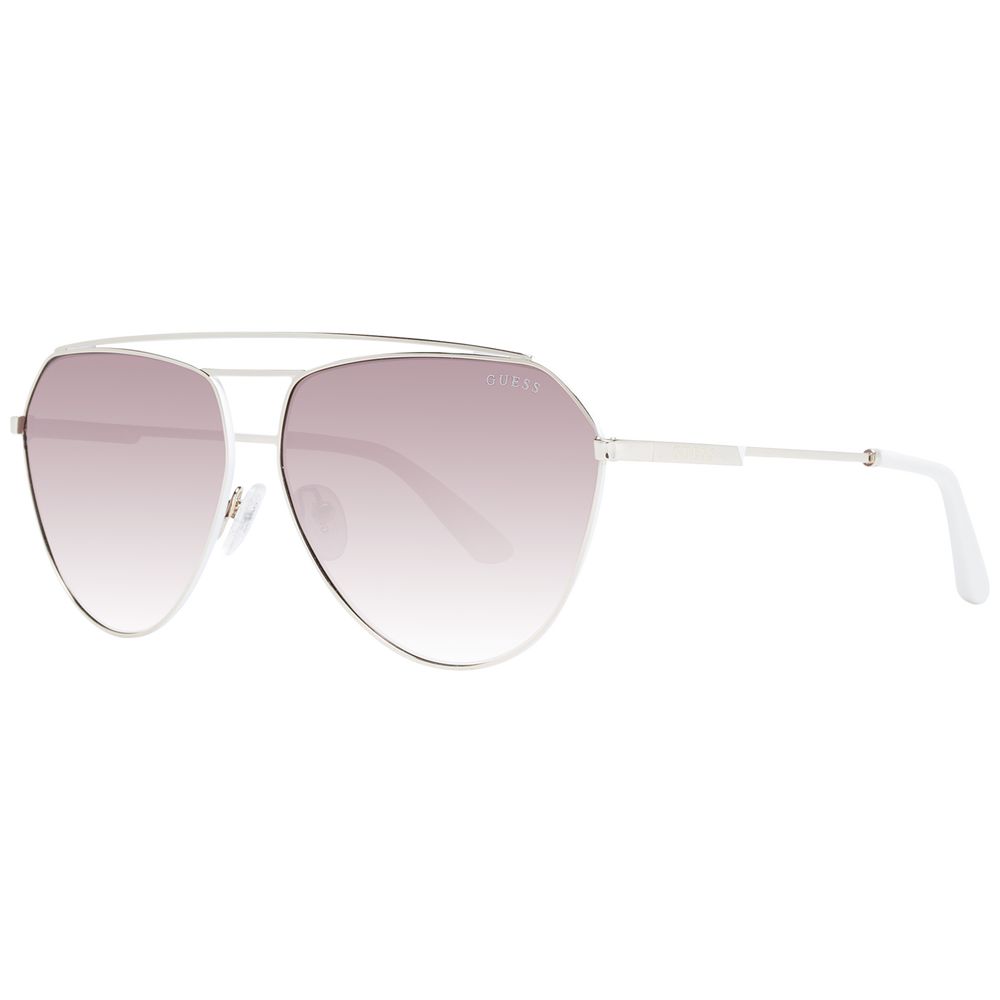 Guess Silver Women Sunglasses - Luksusmuotia Guess - Tutustu YVES JAVANNI® 