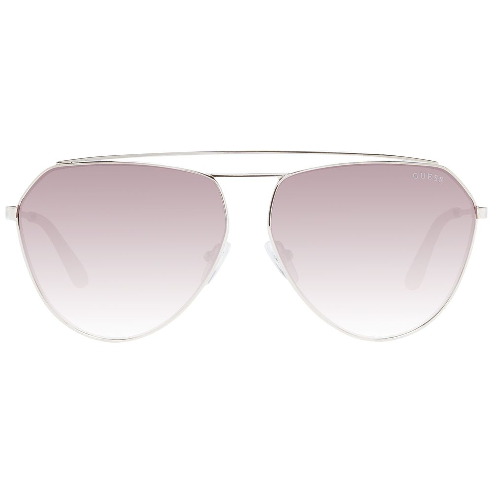 Guess Silver Women Sunglasses - Luksusmuotia Guess - Tutustu YVES JAVANNI® 