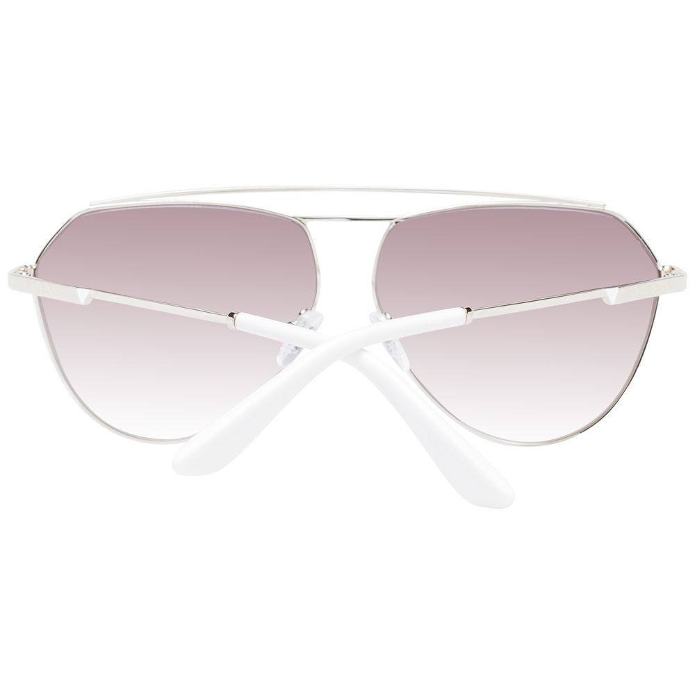 Guess Silver Women Sunglasses - Luksusmuotia Guess - Tutustu YVES JAVANNI® 