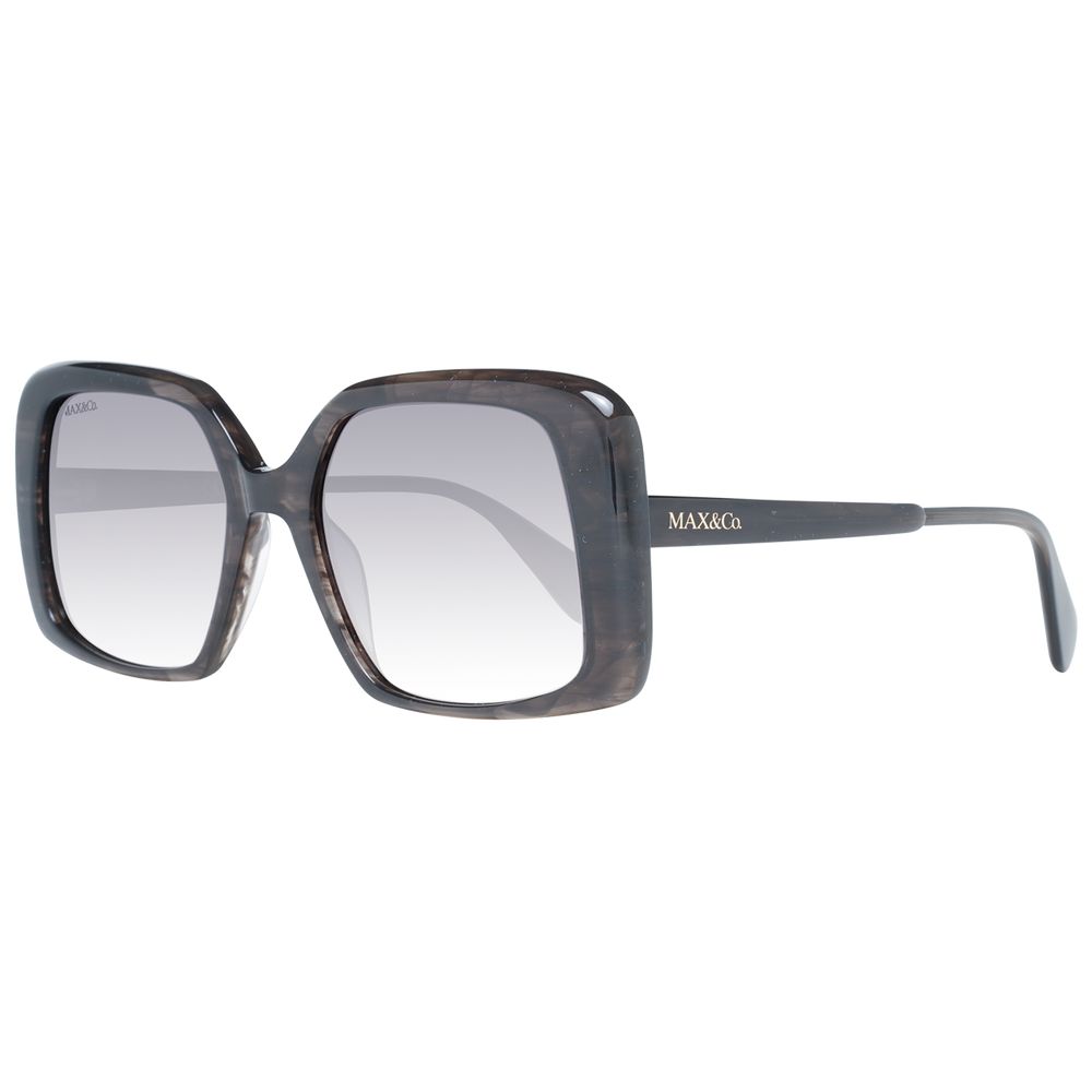 Max & Co Gray Women Sunglasses - Luksusmuotia Max & Co - Tutustu YVES JAVANNI® 