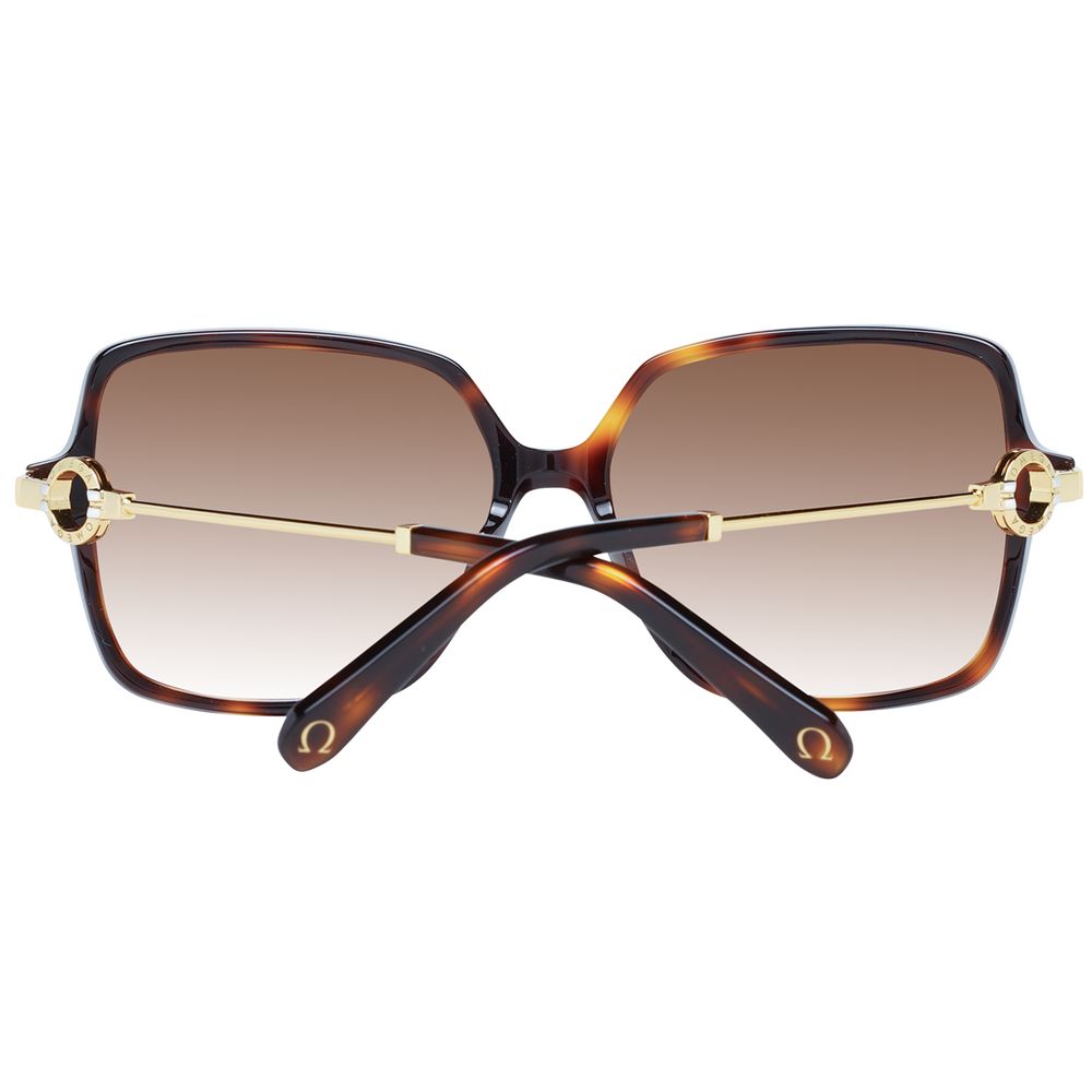 Omega Brown Women Sunglasses - Luksusmuotia Omega - Tutustu YVES JAVANNI® 