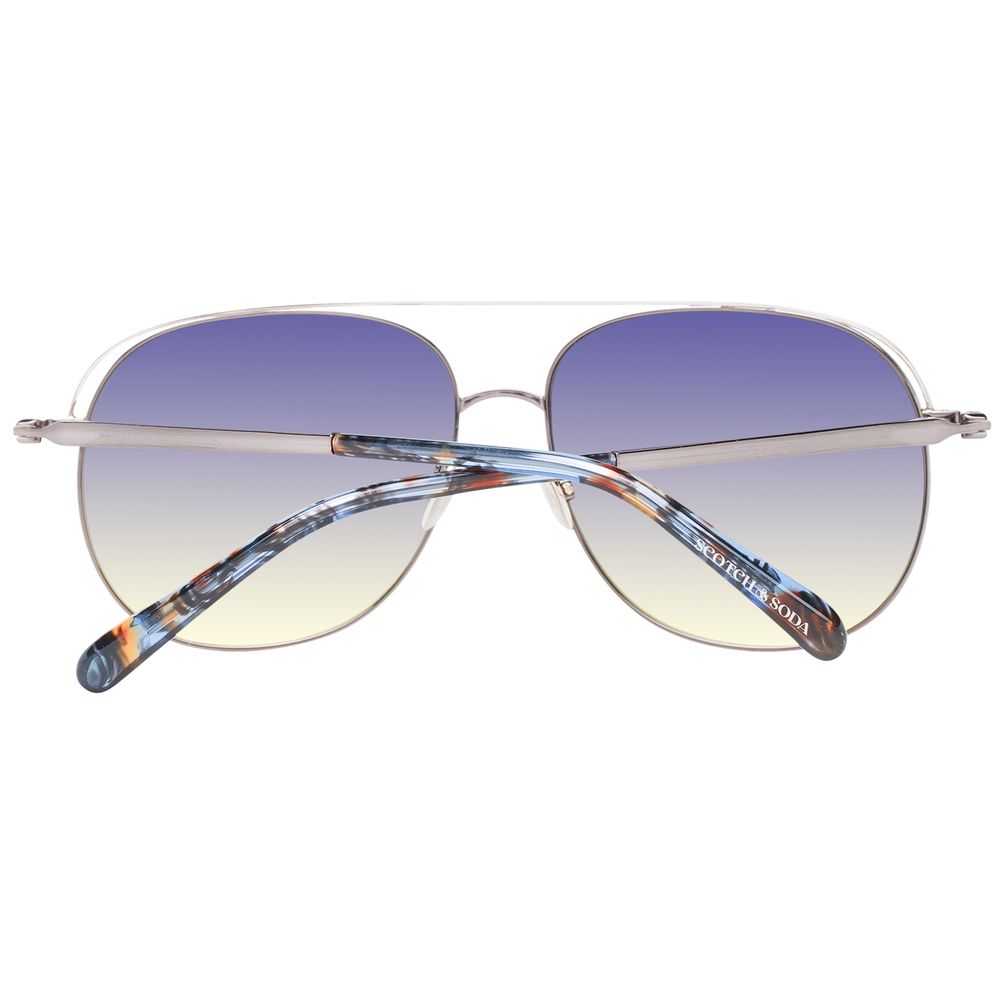 Scotch & Soda Silver Men Sunglasses - Luksusmuotia Scotch & Soda - Tutustu YVES JAVANNI® 