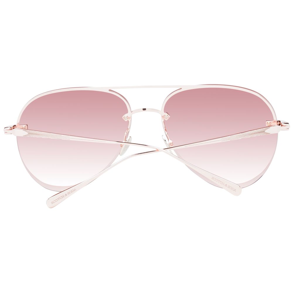 Scotch & Soda Rose Gold Women Sunglasses - Luksusmuotia Scotch & Soda - Tutustu YVES JAVANNI® 