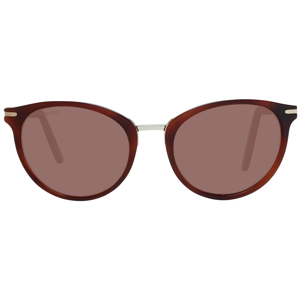 Serengeti Brown Women Sunglasses - Luksusmuotia Serengeti - Tutustu YVES JAVANNI® 