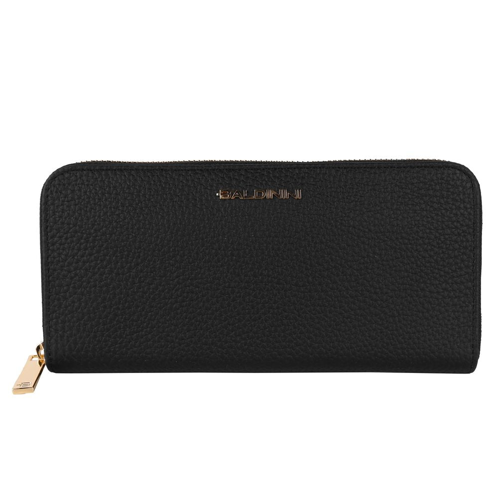 Baldinini Trend Elegant Leather Zip Wallet - Timeless Accessory - Luksuslaukut ja asusteet Baldinini Trend - Tutustu YVES JAVANNI® 