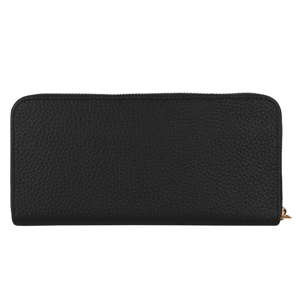 Baldinini Trend Elegant Leather Zip Wallet - Timeless Accessory - Luksusmuotia Baldinini Trend - Tutustu YVES JAVANNI® 