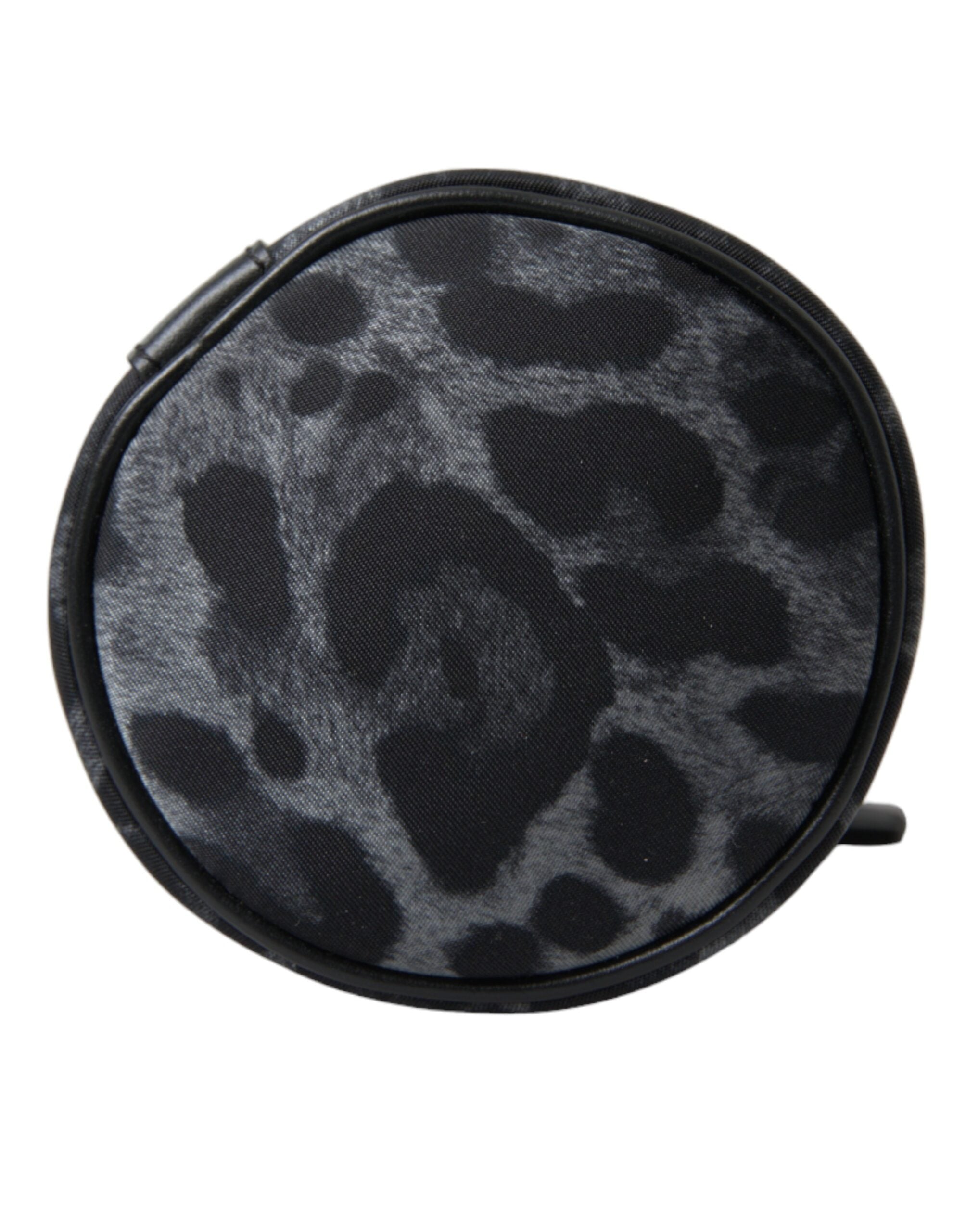 Dolce & Gabbana Chic Leopard Print Round Bottle Cage - Luksusmuotia Dolce & Gabbana - Tutustu YVES JAVANNI® 