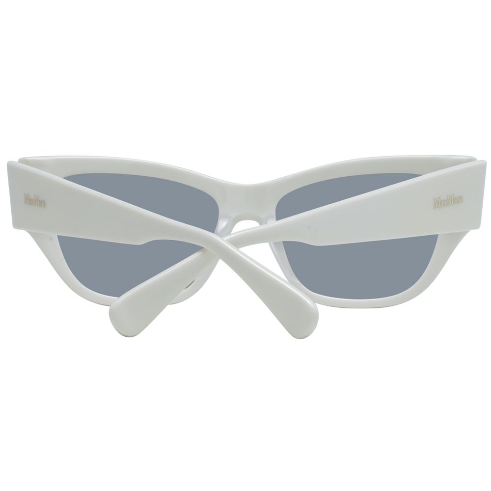 Max Mara White Women Sunglasses - Luksusmuotia Max Mara - Tutustu YVES JAVANNI® 