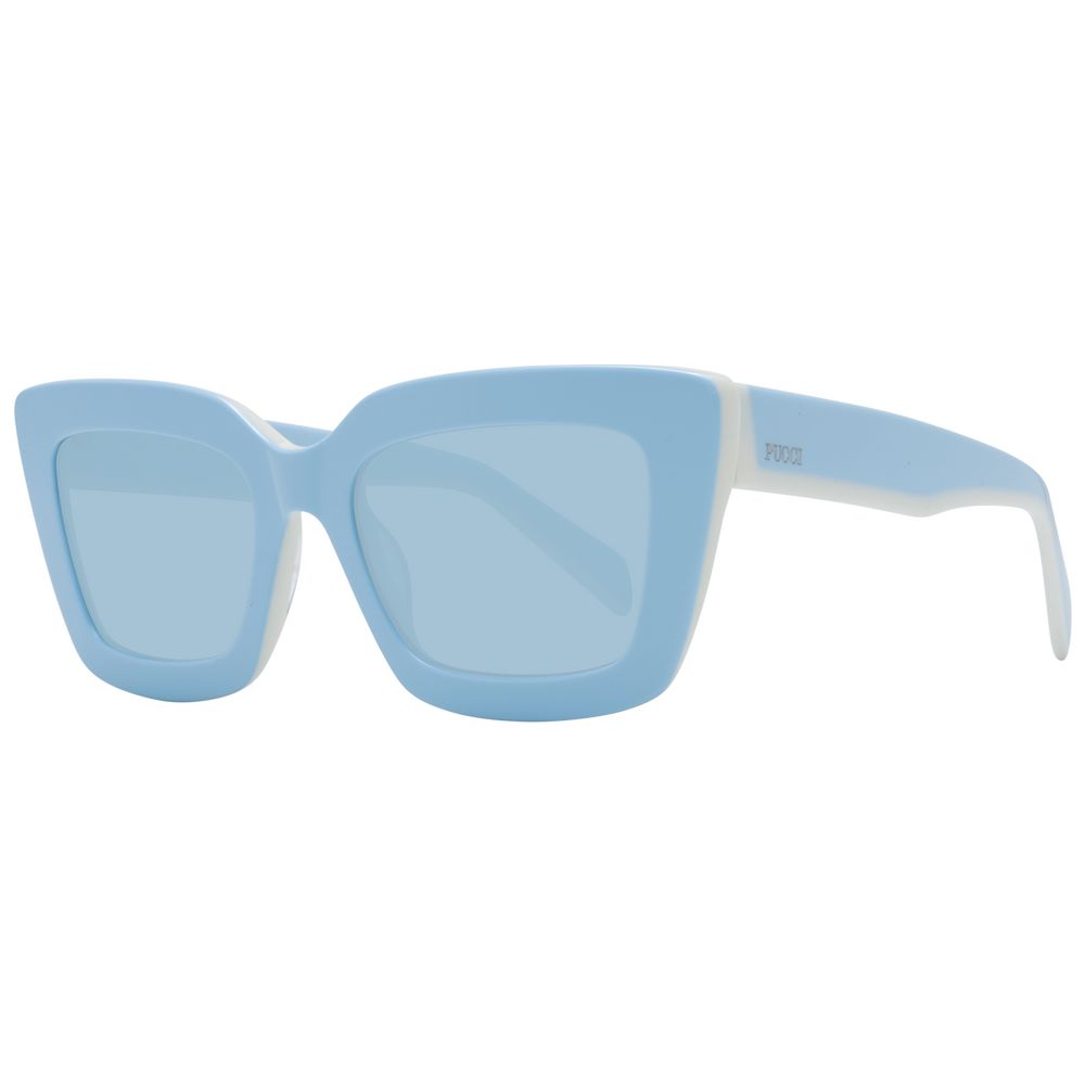 Emilio Pucci Blue Women Sunglasses - Luksusmuotia Emilio Pucci - Tutustu YVES JAVANNI® 