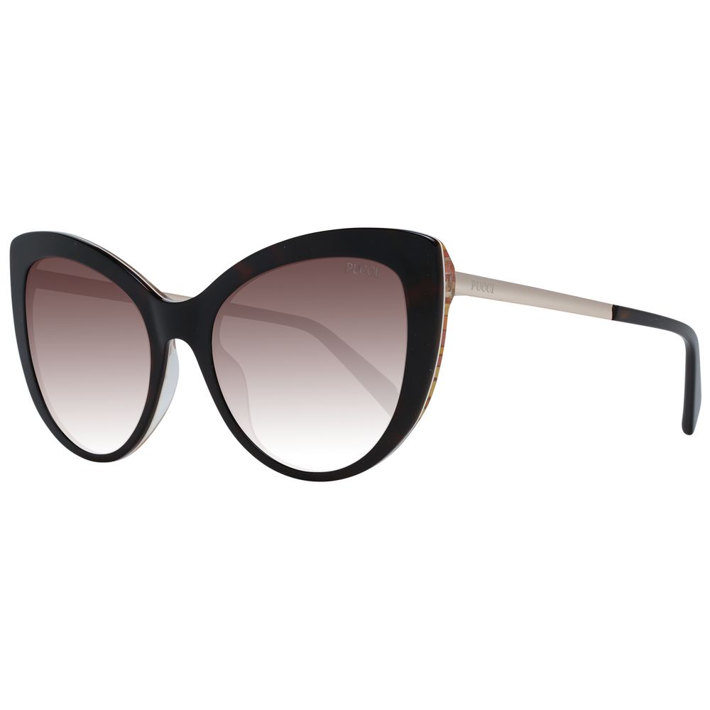 Emilio Pucci Brown Women Sunglasses - Luksusmuotia Emilio Pucci - Tutustu YVES JAVANNI® 