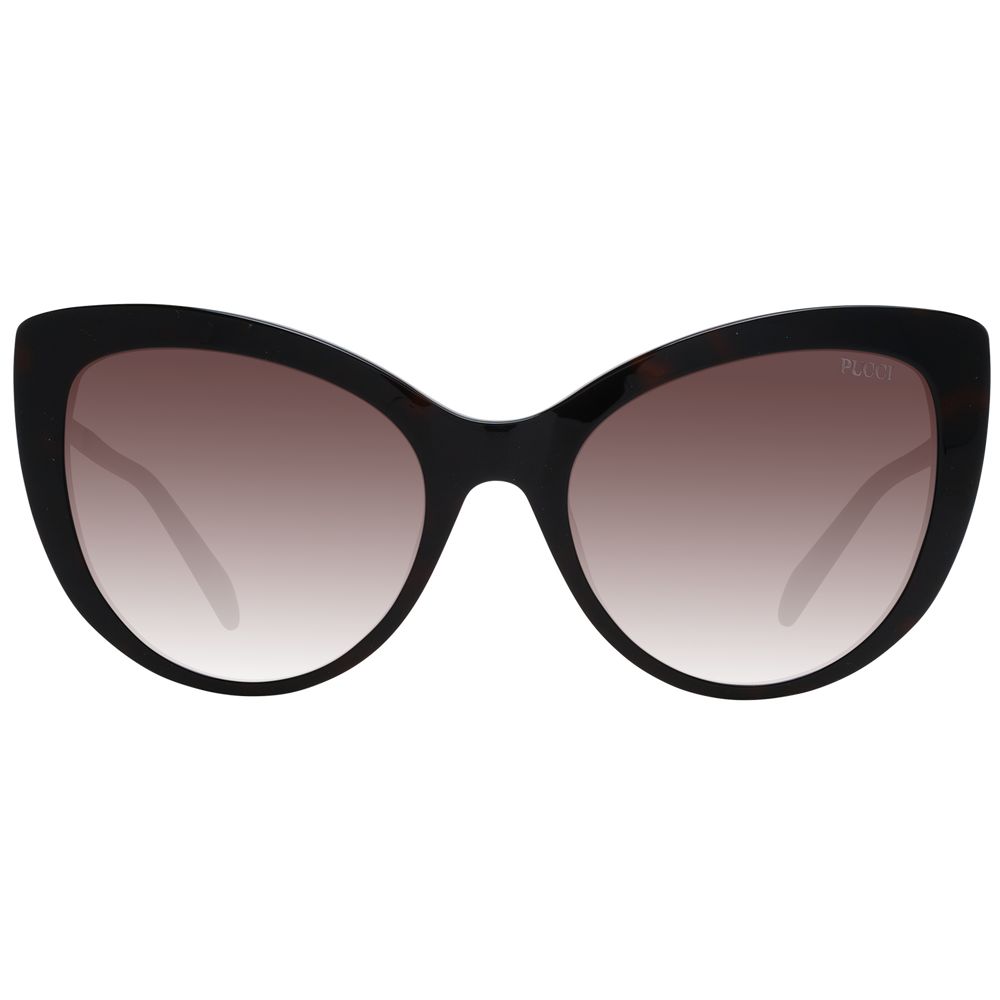 Emilio Pucci Brown Women Sunglasses - Luksusmuotia Emilio Pucci - Tutustu YVES JAVANNI® 