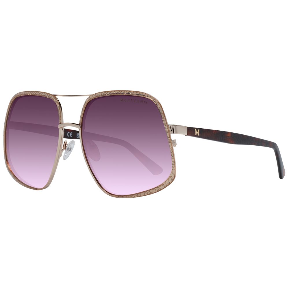 Marciano by Guess Gold Women Sunglasses - Luksusmuotia Marciano by Guess - Tutustu YVES JAVANNI® 