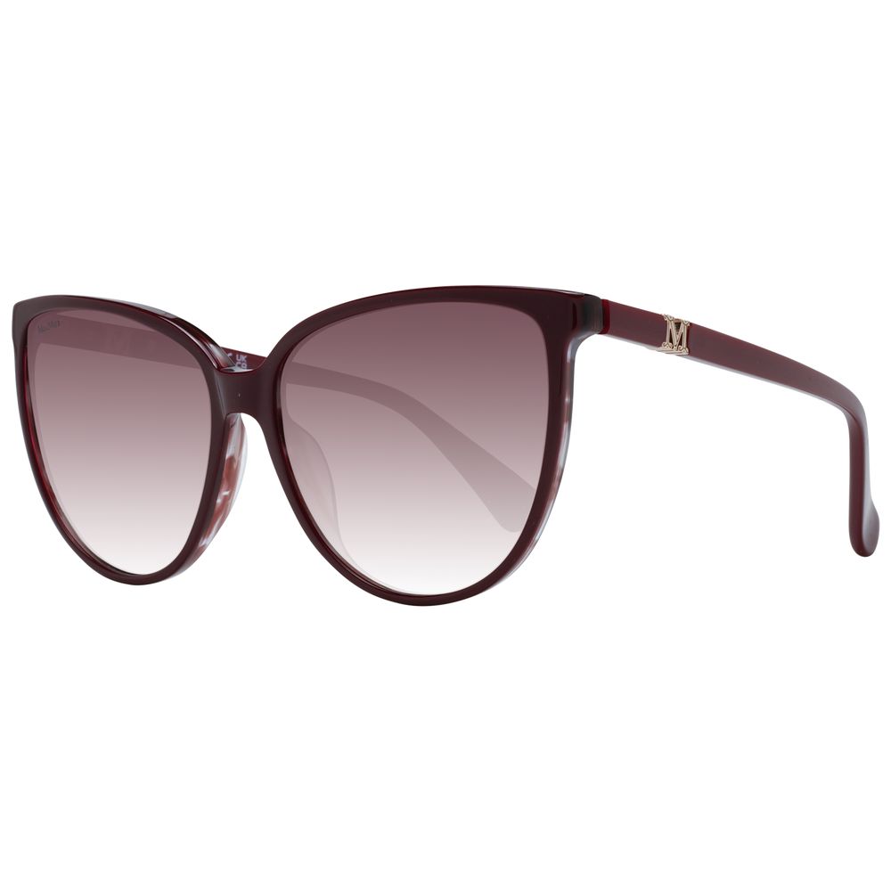 Max Mara Burgundy Women Sunglasses - Luksusmuotia Max Mara - Tutustu YVES JAVANNI® 