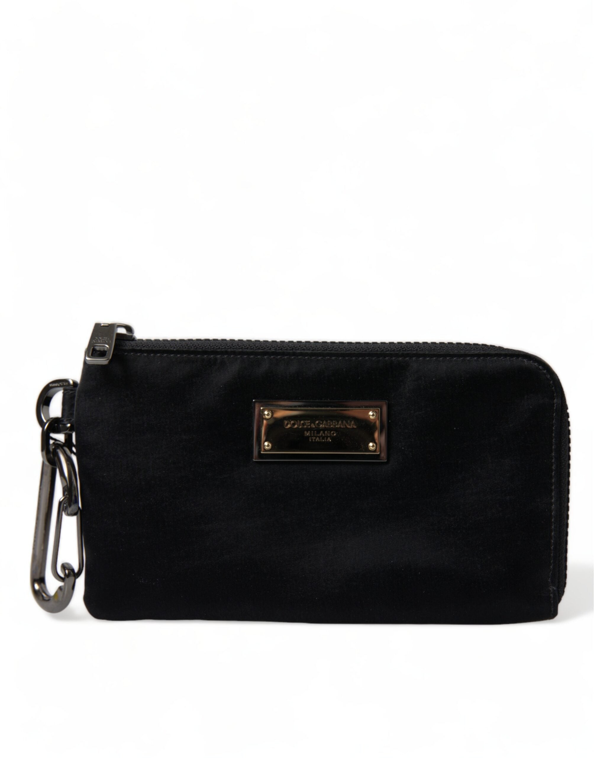 Dolce & Gabbana Chic Nylon-Leather Designer Pouch - Luksuslaukut ja asusteet Dolce & Gabbana - Tutustu YVES JAVANNI® 