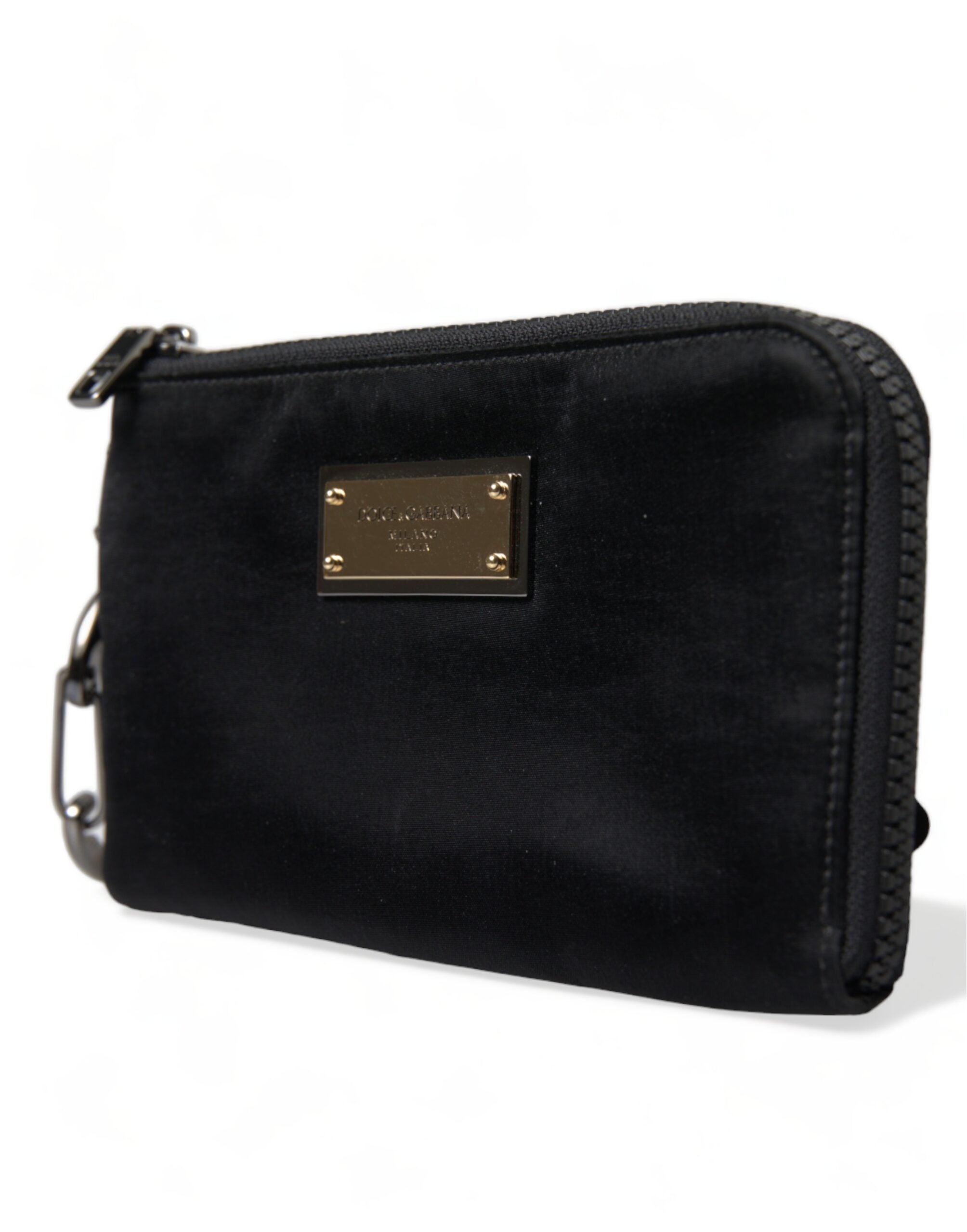 Dolce & Gabbana Chic Nylon-Leather Designer Pouch - Luksusmuotia Dolce & Gabbana - Tutustu YVES JAVANNI® 