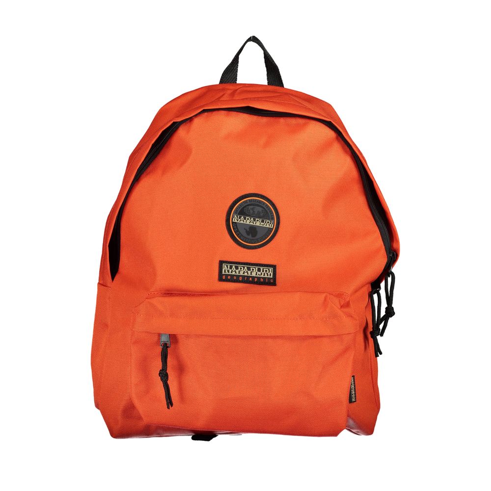 Napapijri Eco-Chic Orange Backpack for the Modern Explorer - Luksusmuotia Napapijri - Tutustu YVES JAVANNI® 