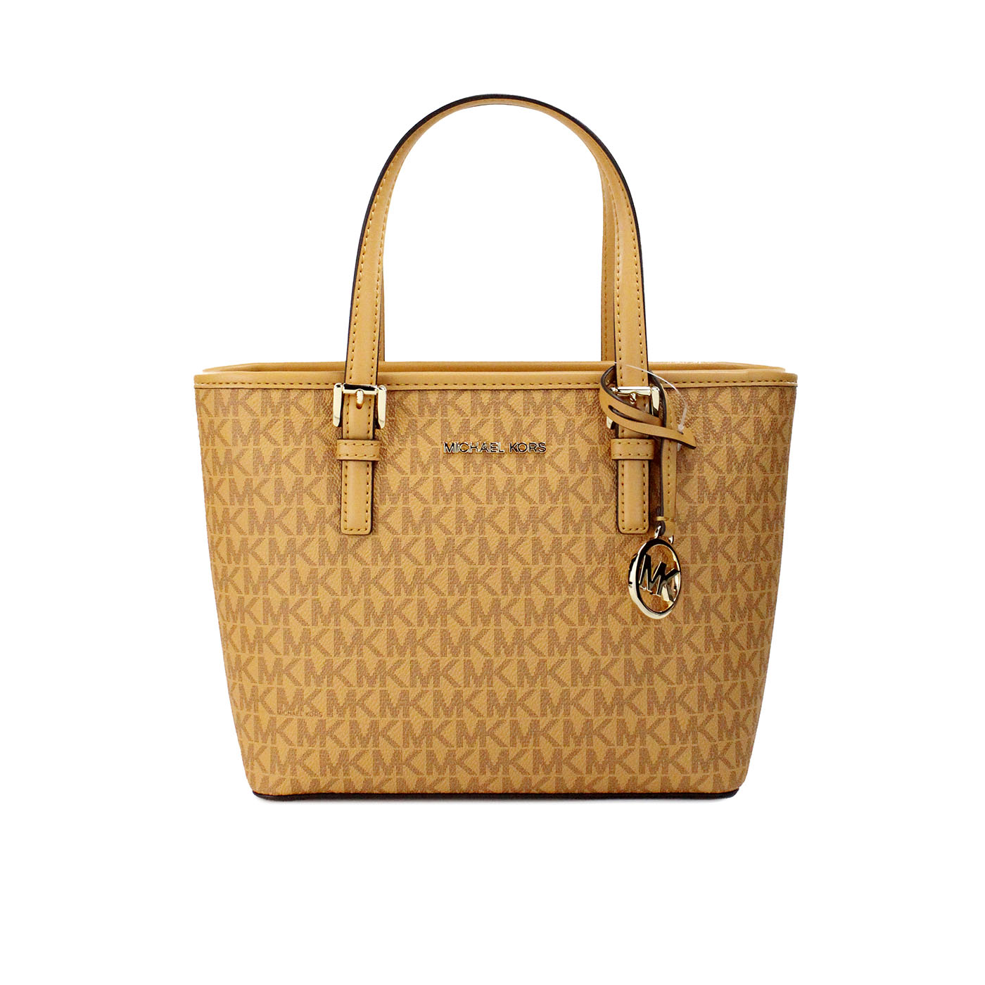 Michael Kors Jet Set Cider PVC Leather XS Carryall Top Zip Tote Bag Purse - Luksusmuotia Michael Kors - Tutustu YVES JAVANNI® 