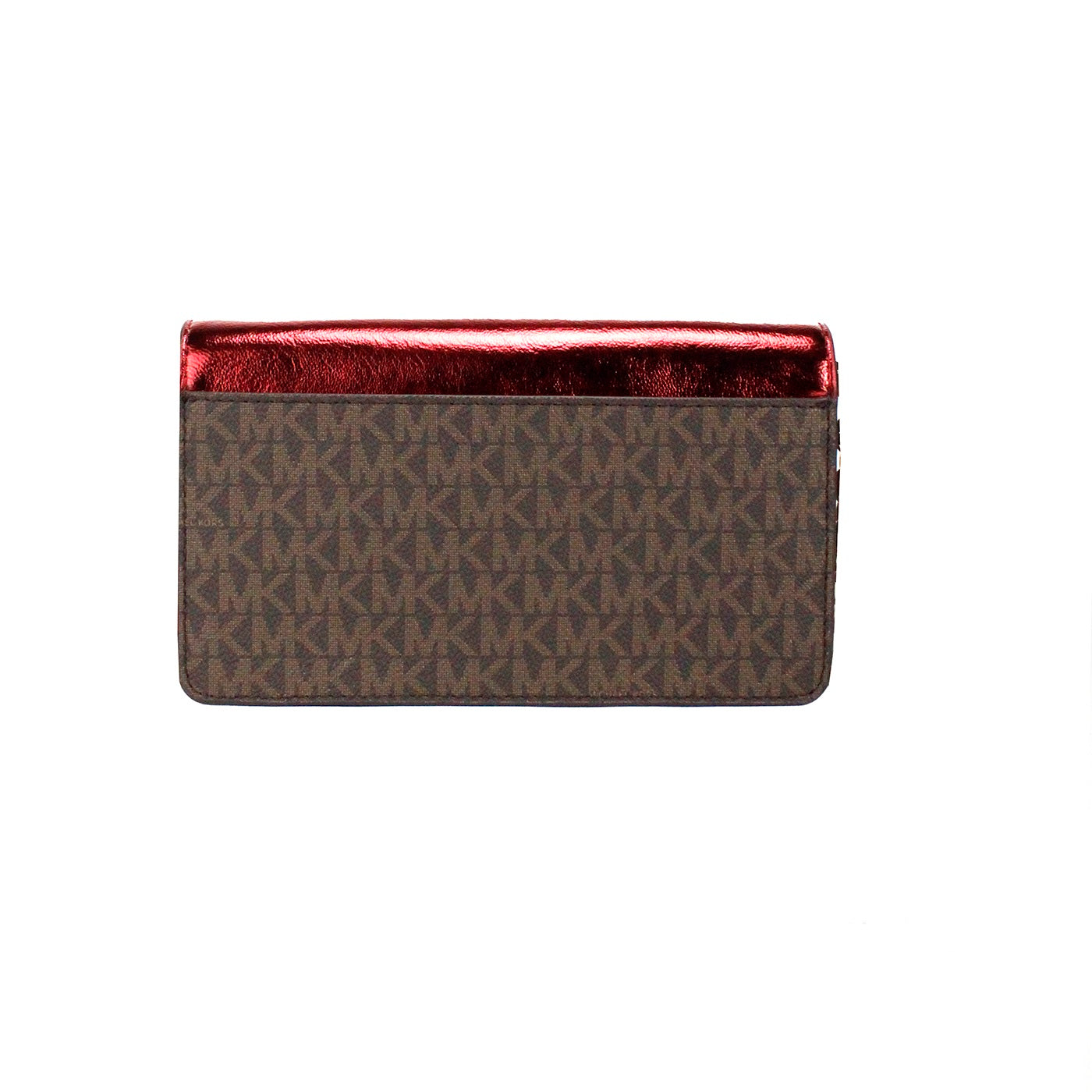 Michael Kors Jet Set Travel Crimson Small Flap Clutch Crossbody Bag - Luksusmuotia Michael Kors - Tutustu YVES JAVANNI® 