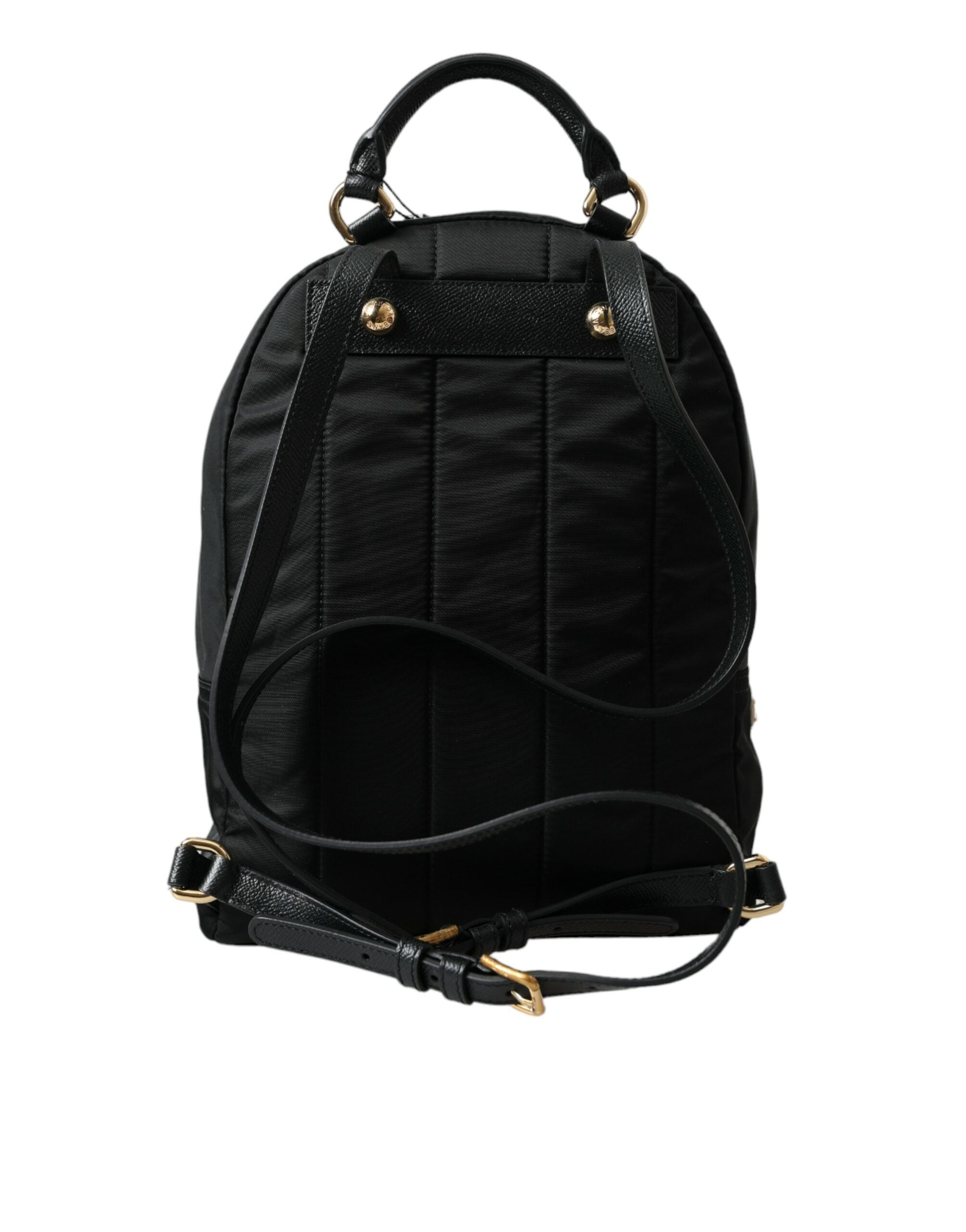 Dolce & Gabbana Elegant Embellished Black Backpack - Luksusmuotia Dolce & Gabbana - Tutustu YVES JAVANNI® 