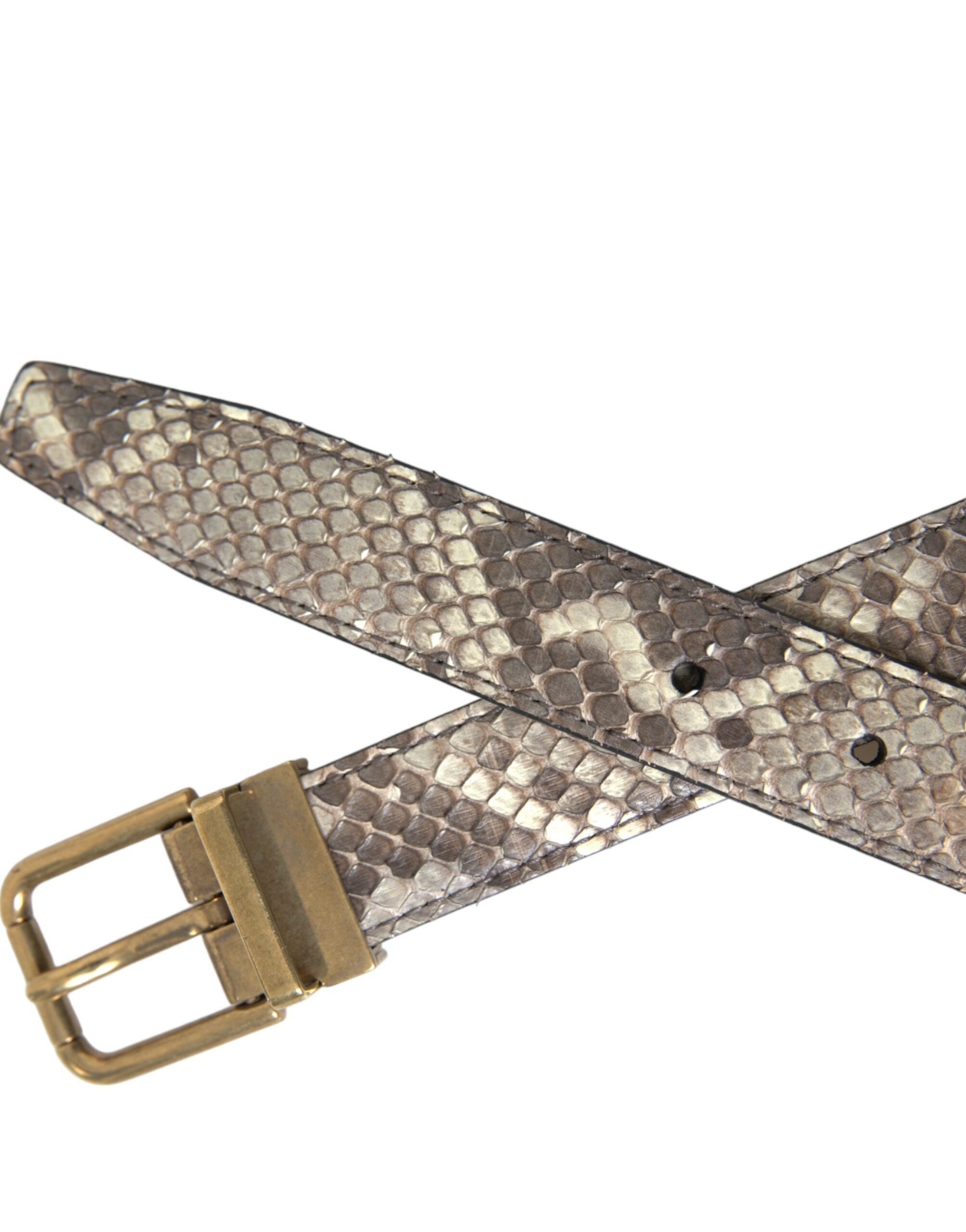 Dolce & Gabbana Elegant Italian Leather Belt - Luksusmuotia Dolce & Gabbana - Tutustu YVES JAVANNI® 