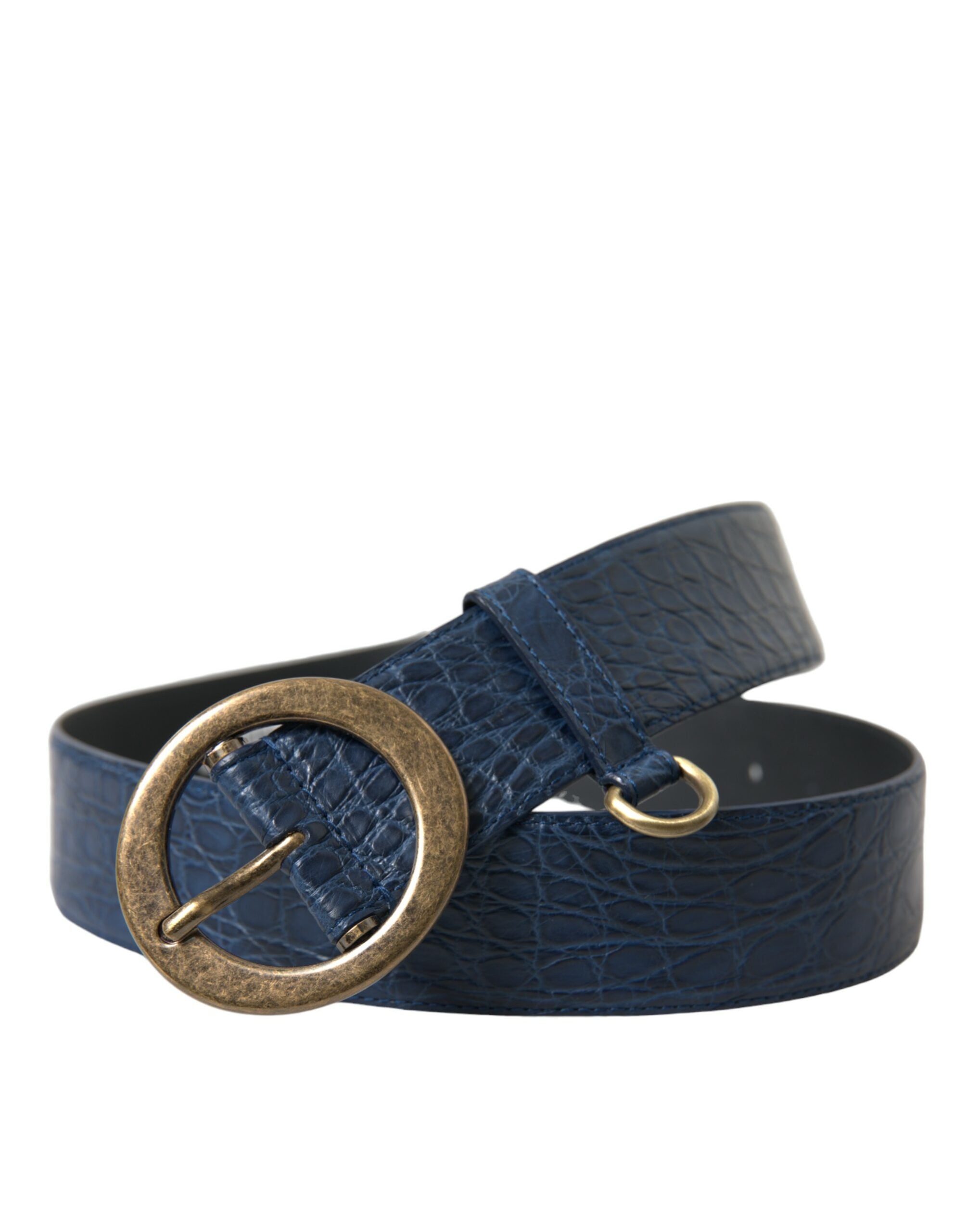 Dolce & Gabbana Elegant Italian Leather Belt with Metal Buckle - Luksusmuotia Dolce & Gabbana - Tutustu YVES JAVANNI® 