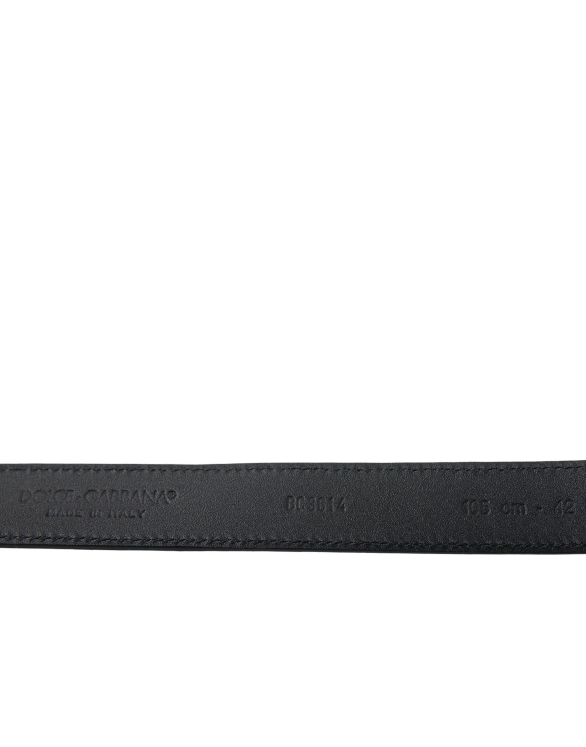 Dolce & Gabbana Elegant Suede Calf Leather Belt - Luksusmuotia Dolce & Gabbana - Tutustu YVES JAVANNI® 