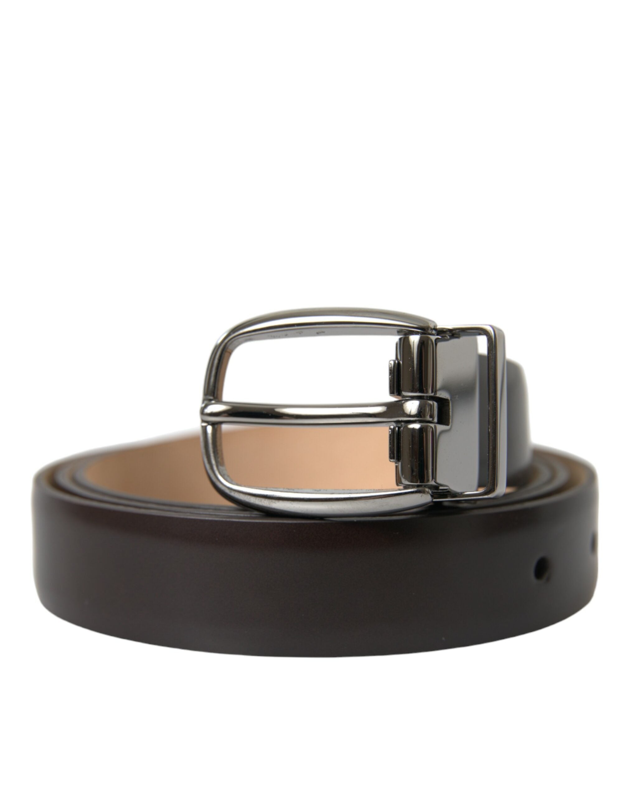 Dolce & Gabbana Elegant Leather Belt with Eye-Catching Buckle - Luksusmuotia Dolce & Gabbana - Tutustu YVES JAVANNI® 