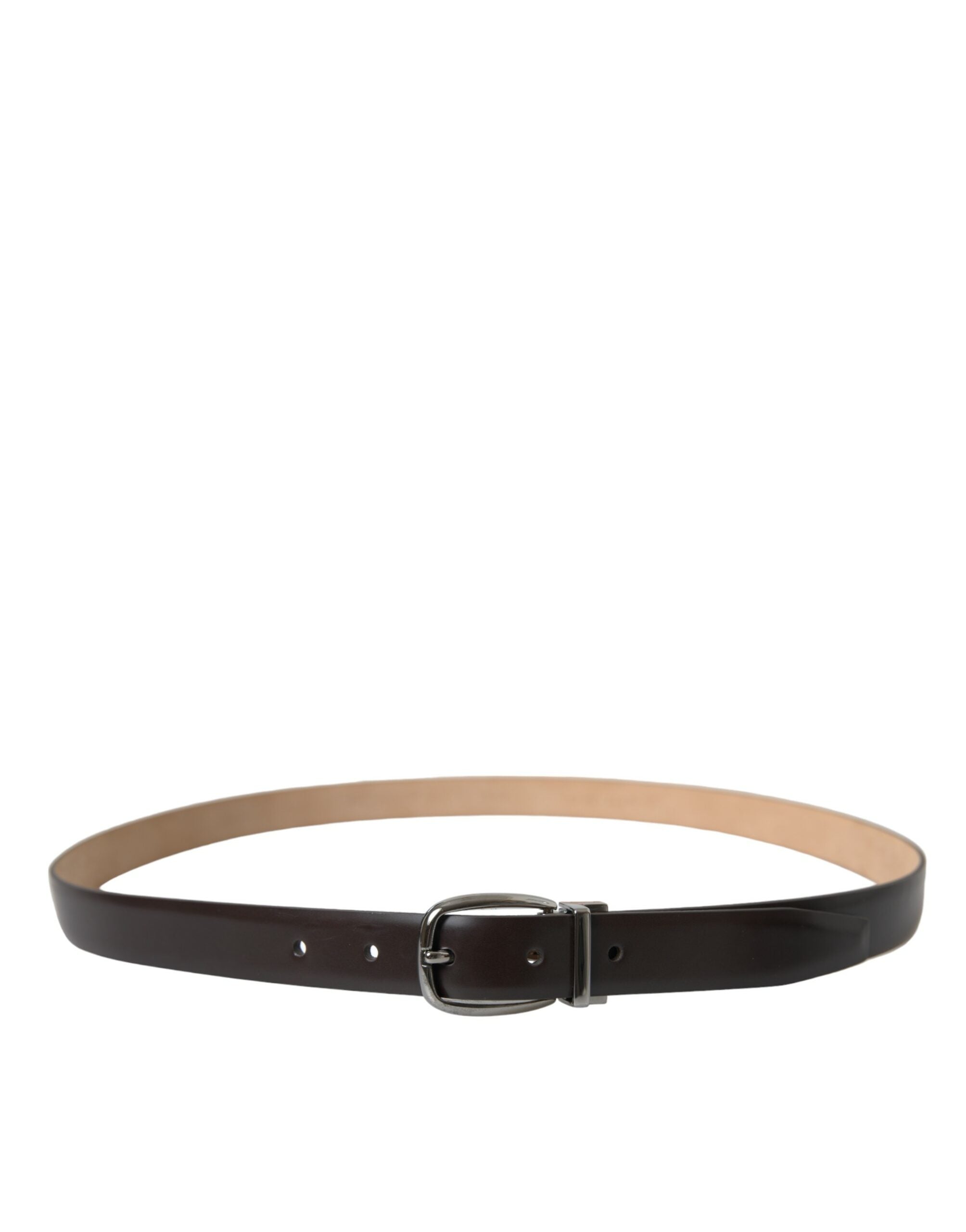 Dolce & Gabbana Elegant Leather Belt with Eye-Catching Buckle - Luksusmuotia Dolce & Gabbana - Tutustu YVES JAVANNI® 