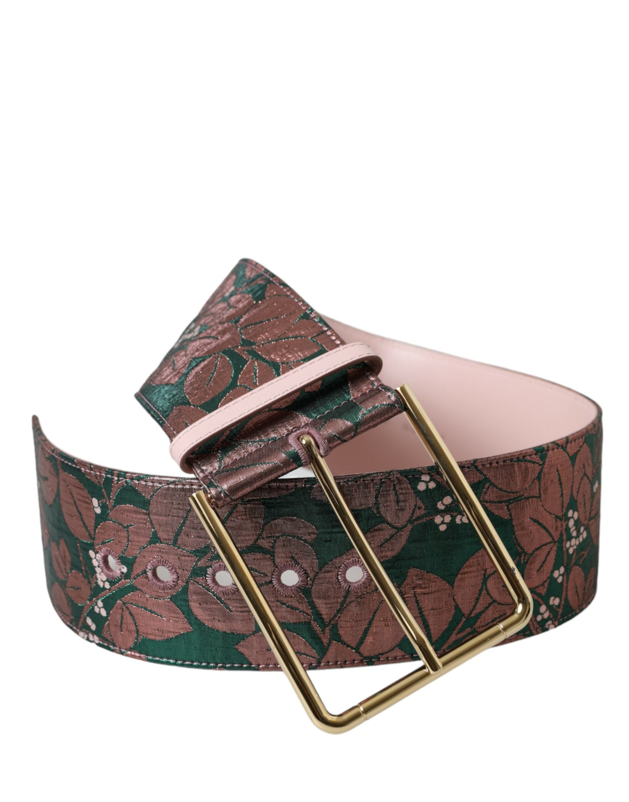 Dolce & Gabbana Multicolor High-Waist Statement Belt - Luksuslaukut ja asusteet Dolce & Gabbana - Tutustu YVES JAVANNI® 