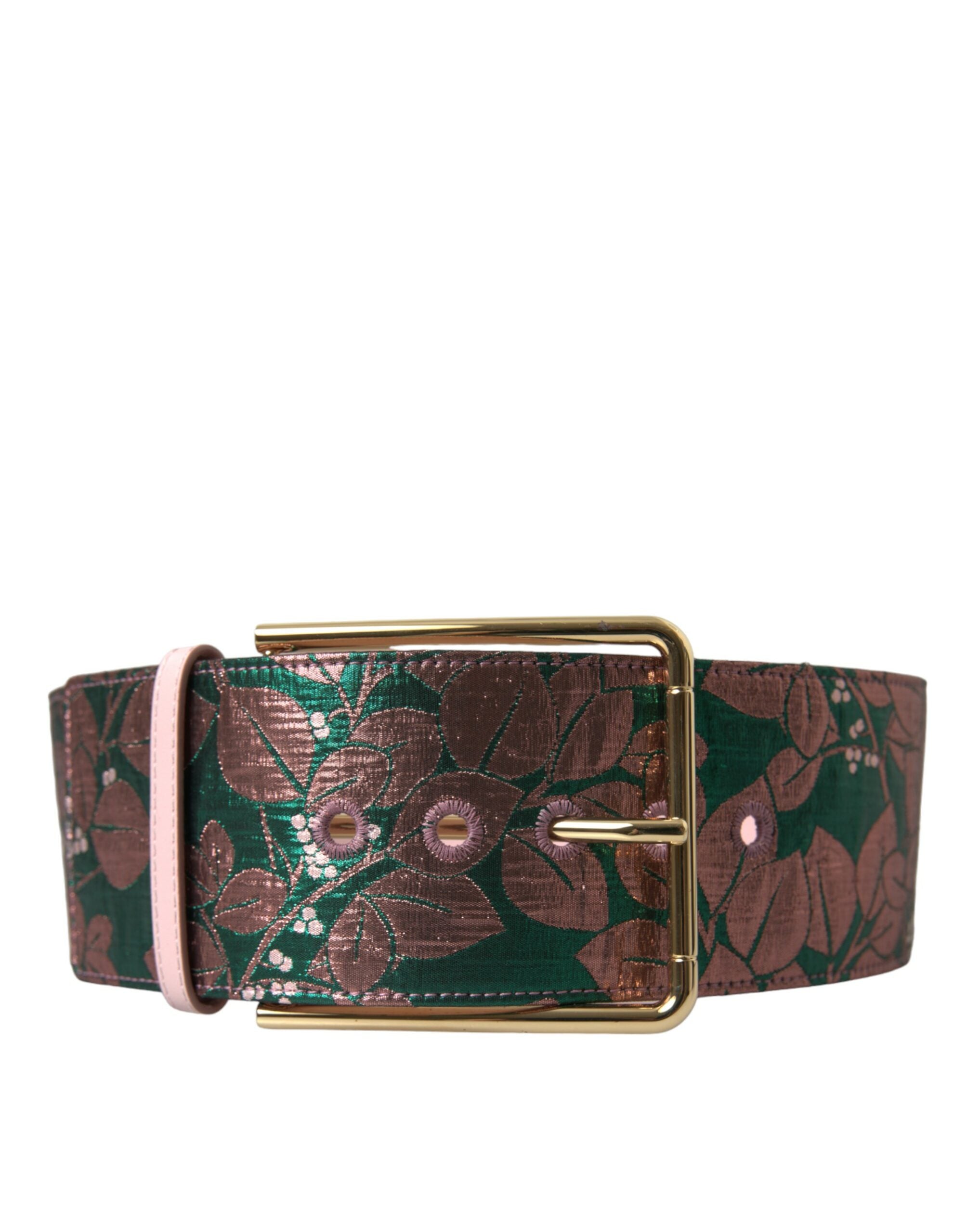 Dolce & Gabbana Multicolor High-Waist Statement Belt - Luksuslaukut ja asusteet Dolce & Gabbana - Tutustu YVES JAVANNI® 