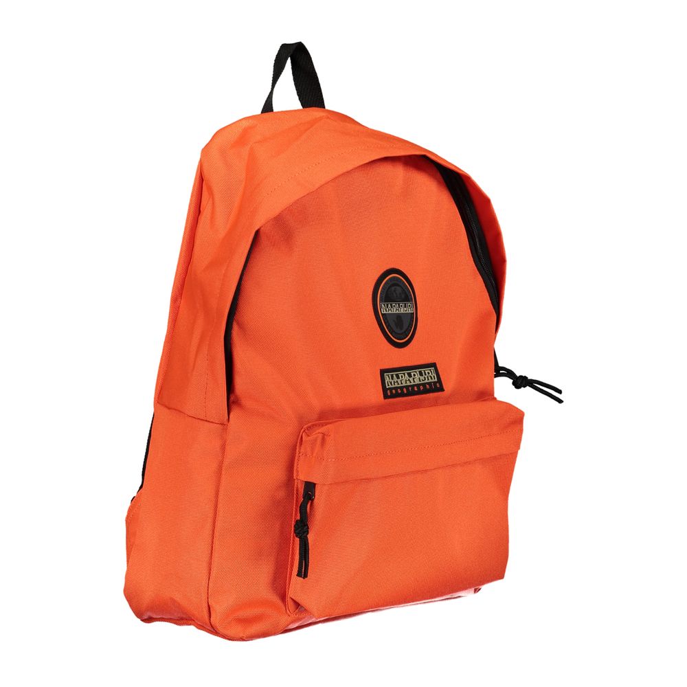 Napapijri Eco-Chic Orange Backpack with Logo Design - Luksusmuotia Napapijri - Tutustu YVES JAVANNI® 