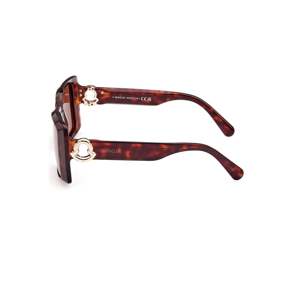 Moncler Chic Rectangular Brown Lens Sunglasses - Luksusmuotia Moncler - Tutustu YVES JAVANNI® 